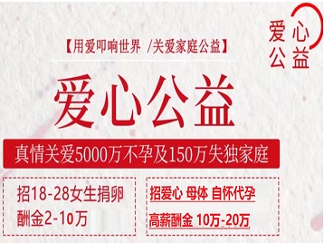 木兰捐卵助孕生子 爱心志愿者招募